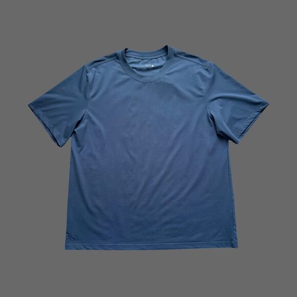 Vessi Twill Men's The Base T-Shirt XXL Blue NWT - Picture 1 of 9